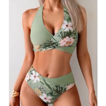 Floral Sexy Bikinis 2026 Badeanzüge Frauen Bademode Push-Up Weibliche Strand Schwimmen Tragen Badeanzüge Brasilianischen Bikini Set Pool Badende