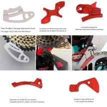 Schaltwerk-Kettenlappen-Einstellführung vorne und hinten – passend für MTB XX1 XO1 GX NX AXS und Rennrad XPLR RED RIVAL E1 AXS
