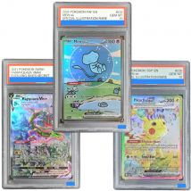    Fai da te PTCG PAF SSP EN-PALDEAN FATES # 232 # 238 PIKACHU MEW ex RAYQUAZA GRENINJA Carta da collezione GEM MT 10 di grado di autenticazione