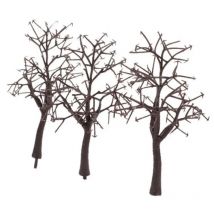 20 pezzi modello tronco alberi ornamenti decorazione treno ferroviario scenario alberi layout ferroviario diorama edificio giardino parco inverno