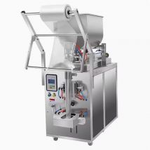 Paste packaging machine for peanut butter tomato sauce olive oil cream three side seal back-seal filling packing machine
