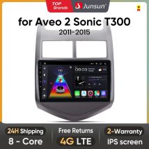 Junsun V1 Plus autoradio per Chevrolet Aveo 2 Sonic T300 2011 - 2015 wireless CarPlay Android Auto No 2 din 2din DVD