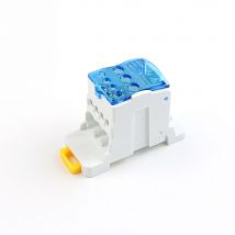 UKK-80A Einstufiger Splitter-Box-Drahtverbinder Hochstrom-Haushalt in einen Multi-Outlet-Klemmenblock-Schienen-Splitter-Box