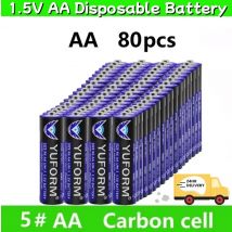 1,5 V AA Einweg-Alkali-Trockenbatterie für LED-Lichtspielzeug, MP3-Kamera, Flash-Rasierer, CD-Player, kabellose Maus, Tastatur