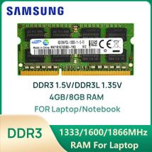Samsung Laptop-Speicher DDR3 1,5 V /DDR3L 1,35 V 1333 1600 1866 MT/s MHz 4 GB 8 GB RAM 204 Pin SO-DIMM Memory Stick für Laptop Notebook