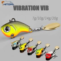 Angeln Locken Set 5 stücke Wobble Rotierenden Metall VIB Vibration Köder Spinner Löffel Jig Meer Lockt Künstliche Harte Köder Pailletten angelgerät