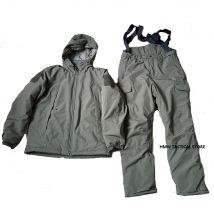 New tactical hunting Winter clothes Winter jacket for men tactical pants cotton pants, shoulder straps, high waistTactical suit