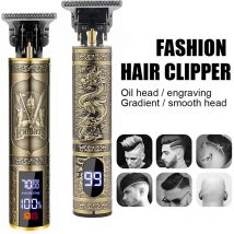 Tagliacapelli vintage Cordless Trimmer portatile USB Ricarica rapida Macchina per tagliare i capelli Rasoio elettrico Barbiere Barbiere professionale