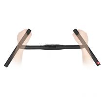 ZNIINO Nuovo carbonio modifica ghiaia H manubrio grande barra svasata ciclo Cross Road MTB manubrio bici bicicletta da viaggio in fibra di carbonio