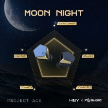 HiBy Project Ace Mg-lega driver dinamico placcato HIFI auricolare in-ear IEM 0,78 mm auricolari cablati con spina da 3,5/4,4 mm