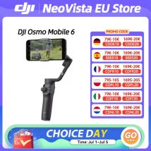 DJI Osmo Mobile 6 OM 6 cardán de mano estabilización de 3 ejes ActiveTrack 5,0 varilla de extensión integrada Original nuevo en stock