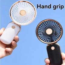 Neue Version Kühlung Kleiner Ventilator einzigartig Tragbarer kompakter USB-Aufladegeschenk Student Büro Zuhause Reise Desktop zum Aufbewahren Handventilator