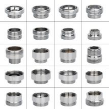 Adattatore per rubinetto 22 giri 16 18 20 22 24 26 28 30 32mm Accessori per filettatura di conversione rubinetto a denti fini interni ed esterni