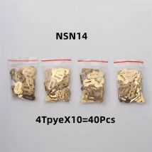 XIEAILI OEM 40Pcs NSN14 Lock Repair Accessories Car Lock Reed Lock Plate For Nissan Teana Sunny SYLPHY