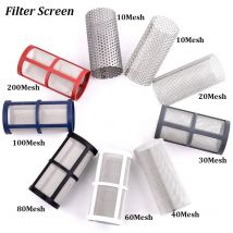 10 ~ 200 Filtro a rete Rete Filtro per irrigazione da giardino Accessori Filtro in acciaio inossidabile Cucina Purificazione Impurità Schermo filtrante