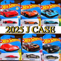 2025J Original Hot Wheels Car Porsche 911 Ferrari SF90 benz Lamborghini Diecast 1/64 alloy model vehicle Toys for boys present