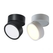 Downlight LED możliwość przyciemniania Anti Fog punkt sufitowy regulowany 360 obrotowy 7W 10W 12W lampy do domu oprawa oświetlenia wewnętrznego