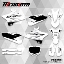 MCHMFG Motorrad-Grafik-Hintergründe-Aufkleber-Set für Yamaha YZ125 YZ250 2015 2016 2017 2018 2019 2020 2021