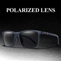 Occhiali da sole quadrati polarizzati Lenti colorate per la guida Escursionismo Ciclismo e corsa Occhiali UV400 per uomo Donna Occhiali classici