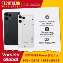 Nothing Phone (3A) Lite Versione Globale, Mediatek Dimensity 7300 Pro5G, Display Amoled 6.77 Pollici 120Hz, 5000mAh, Fotocamera 50Mp