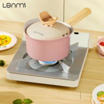 LANMI umarmender Milchtopf, gesunde und antihaftbeschichtete, antibakterielle Keramik, leicht zu reinigendes Fisch-Lippen-inspiriertes Design, Küchenkochgeschirr