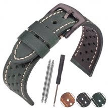 Rindsleder Uhrenarmbänder 20mm 22mm Echtes Leder Vintage Handgelenk Strap Gürtel Für Samsung Galaxy Uhr 46mm Armband