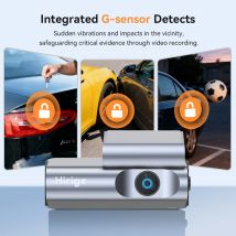 Dahua Dash Cam Hirige M4 4K Risoluzione Ultra HD Dash Camera Visione notturna G-sensor Registrazione in loop Controllo app Dash Camera