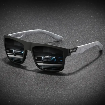 Modische, farbenfrohe Herrenbrille, robuster PC-Rahmen, ideal für Reisen und Straßenfotografie