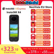 【Almacén de la UE】 Cámara de acción Insta360 X4 8K impermeable 360, vídeo gran angular 4K batería de 2290mAh cámara deportiva Insta360 X4