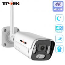 Kamera IP 8MP 4K Wifi Zewnętrzny nadzór Bezpieczeństwo w domu Ochrona CCTV Wi Fi Camara 5MP Wideo Wi-Fi Wodoodporna kamera IP CamHi