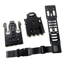 Taktische Metall Modulare Pistole Holster Adapter Mit QLS Plattform Holster Drop Bein Band Jagd Airsoft Schnell Ziehen Ziehen