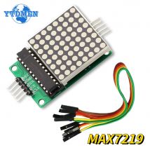 1PCS MAX7219 Dot LED Modulo a matrice 8*8 Modulo di controllo MCU per Arduino 5V Interfaccia Uscita Ingresso Catodo comune