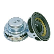 2pcs 4Ohms 5W 40mm Round 16 Core Dual Neodymium Magnetic Speaker 1.5 inch Yellow Glassfiber Cone Loudspeaker bluetooth-speaker