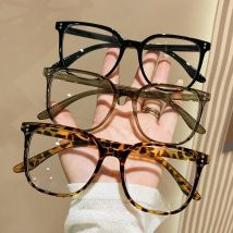 1Pc/3Pcs/4Pcs Anti Blue Light Glasses Classic Popular Square Frame Glasses Set Men's and Women's Fashion Glasses