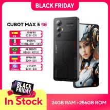 CUBOT MAX 5, 5G Smartphone Android, Dimensity 8200, 6.95" 144Hz Large Screen, 24GB RAM + 256GB ROM, Gaming Phone, Coming Soon