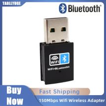 150Mbps WiFi Bluetooth Wireless Adapter USB 2.0 Adapter 2,4G Bluetooth V4.2 Dongle Netzwerkkarte RTL8723BU für Desktop Laptop PC