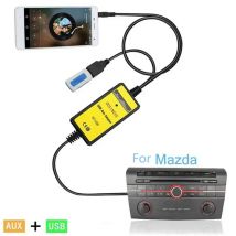 DOXINGYE USB AUX Mp3 Player Adapter Auto Digitale Musik CD Wechsler 3,5mm Für Mazda 2/3/5/6/CX7/MX5/MPV/Miata/Tribute/RX8 interface