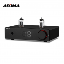 AIYIMA T20 Przedwzmacniacz lampowy ECC83 W pełni zbalansowany przedwzmacniacz RCA XLR Wejście HiFi Stereo DAC AMP 12V Wyjście wyzwalające
