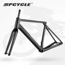 Spcpycle 2026 Neuer Carbon-Gravel-Fahrradrahmen, vollständig integriertes Kabel, UDH-Aufhänger, T47 BB, Race Gravel, Fahrrad-Carbon-Rahmenset, G068