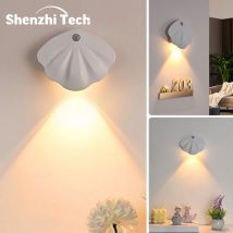 Luces con Sensor de movimiento, luz nocturna LED inalámbrica, lámpara de pared para despertarse por la noche, para dormitorio, pasillo, armario, puerta, decoración de inodoro