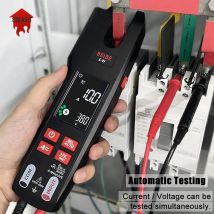 BSIDE Professionelles digitales Zangenmessgerät U6/U6X Gabel 600A Amperemeter Zange T-RMS DC AC Strom OpenJaw Elektrischer Tester Multimeter