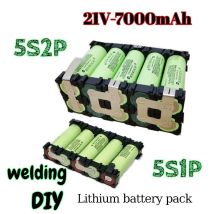 18650B Akku Custom 18650-34B Akku Schweißen DIY 2S1P 3S1P 3S2P 4S1P 5S2P 3500 mAh / 7000 mAh Akku 7,4 V bis 25,2 V