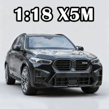 1:18 X5M Honda Accord Car Toys Alloy Diecast Models Shock Absorption Doors Opened Front Wheel Steering Vehices Desktop Ornament