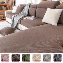 Neue string plüsch Sofa Abdeckung Elastische Sofa Kissen Abdeckung für Wohnzimmer Möbel Schutz Für Haustiere Abnehmbare Sofa Sitz Abdeckung