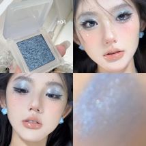 HERORANGE Jugend-Monochrom-Make-up-Lidschatten mit Perlglanz, feiner Blitz, natürlicher, zarter Kartoffelpüree-Lidschattenplatte