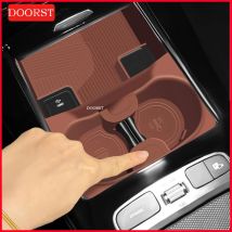 Für Mercedes Benz A CLA Klasse W177 C118 Zentrale Steuerung Wasser Tasse Anti Slip Silikon Schutz Pad Innen Zubehör