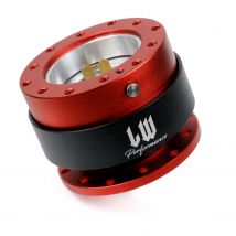 LW Performance Aluminium-Schnellspanner-Rennlenkrad mit abnehmbarer Abbrechung