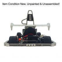 JDM 1/10 Scale 4WD RC Racing Kart Model 298A KIT Steering Servo Battery Transmitter Remote Control Vehicle Unassembled No Lights