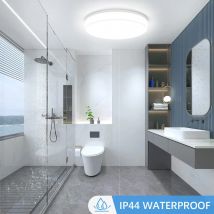 IRALAN plafoniera LED rotonda ultrasottile camera da letto corridoio illuminazione WC bianco neutro bianco freddo bianco caldo 48W 36W 24W 18W