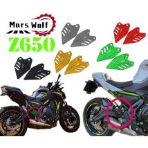 Per KAWASAKI Z650 Z 650 ninja 2018 - 2020 Moto Pedana Poggiapiedi Set Posteriore Tacco Piastra Guard Protector Pedale Accessori